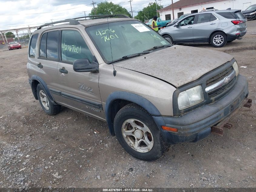 2002 Chevrolet Tracker VIN: 2CNBJ73423692571 Lot: 42767601