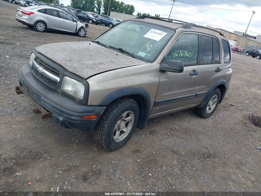 2002 Chevrolet Tracker VIN: 2CNBJ73423692571 Lot: 42767601