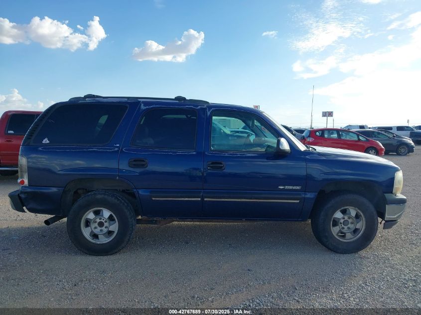 2000 Chevrolet Tahoe All New Ls VIN: 1GNEK13T9YJ205762 Lot: 42767689
