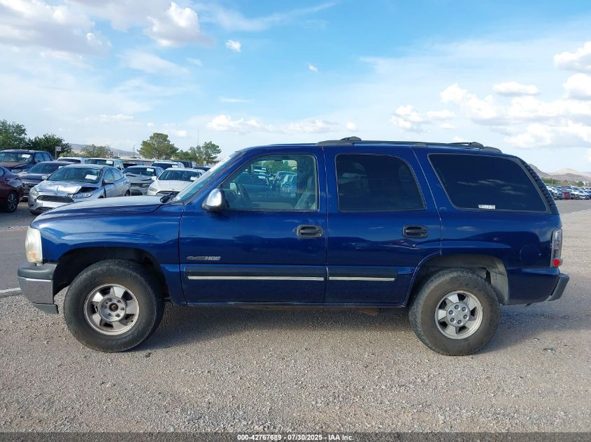 2000 Chevrolet Tahoe All New Ls VIN: 1GNEK13T9YJ205762 Lot: 42767689