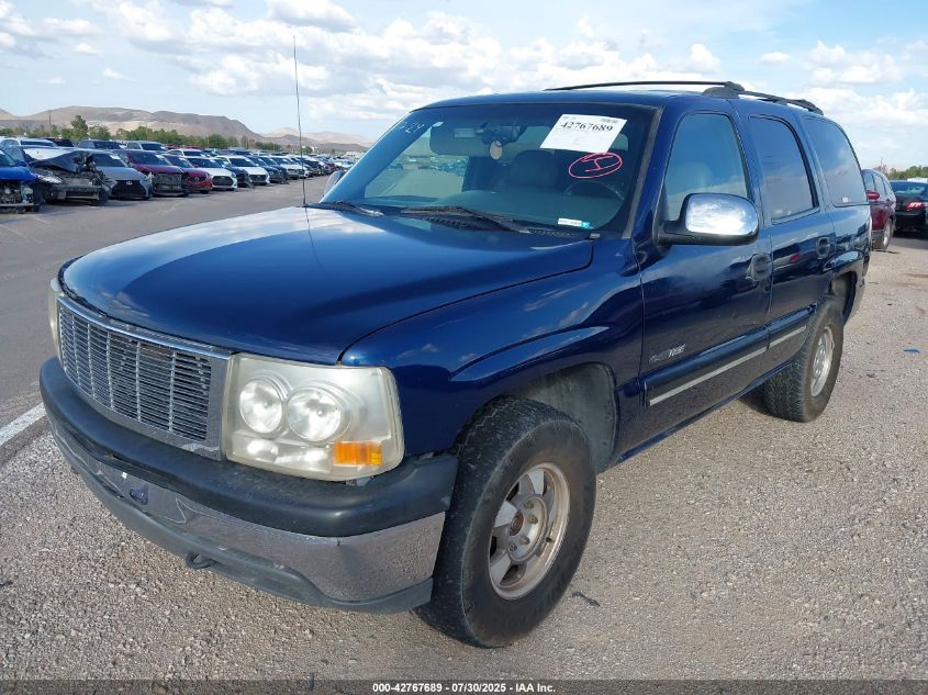 2000 Chevrolet Tahoe All New Ls VIN: 1GNEK13T9YJ205762 Lot: 42767689