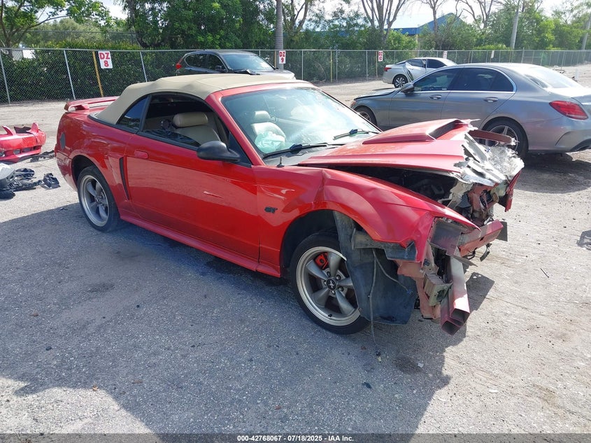 1FAFP45X91F198990 2001 Ford Mustang Gt auction photo 1