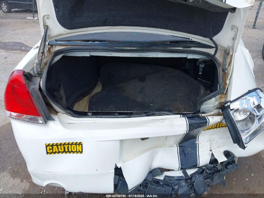 2008 Chevrolet Impala Ls VIN: 2G1WB58K581262855 Lot: 42768192