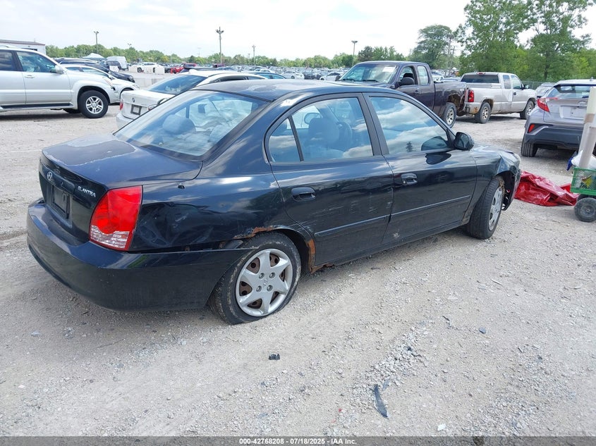 KMHDN46D54U815972 2004 HYUNDAI ELANTRA photo no. 4