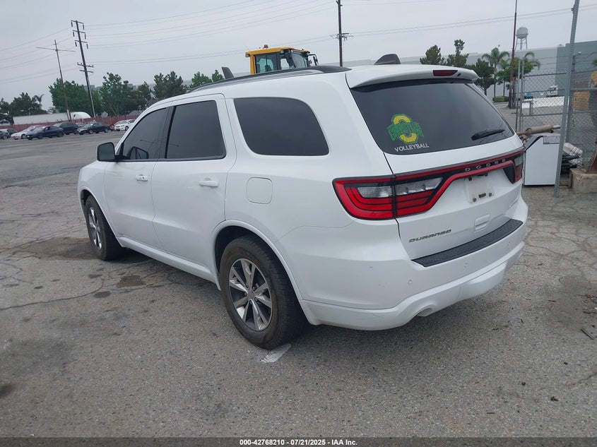 Vin: 1c4rdhdg6gc459463, lot: 43261568, dodge durango limited 20163