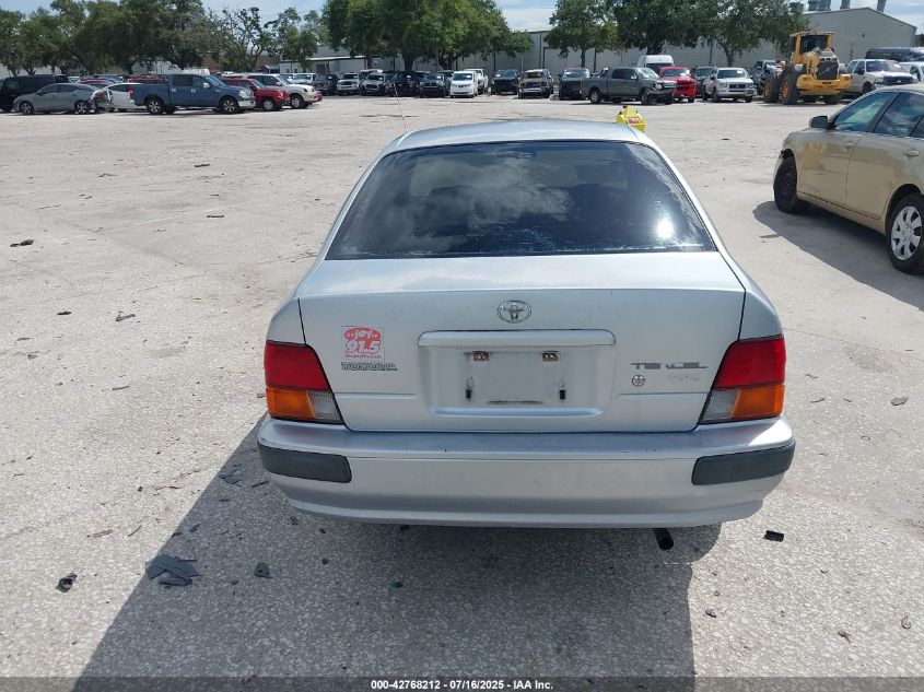 1995 Toyota Tercel Dx VIN: JT2EL56E5S7010460 Lot: 42768212