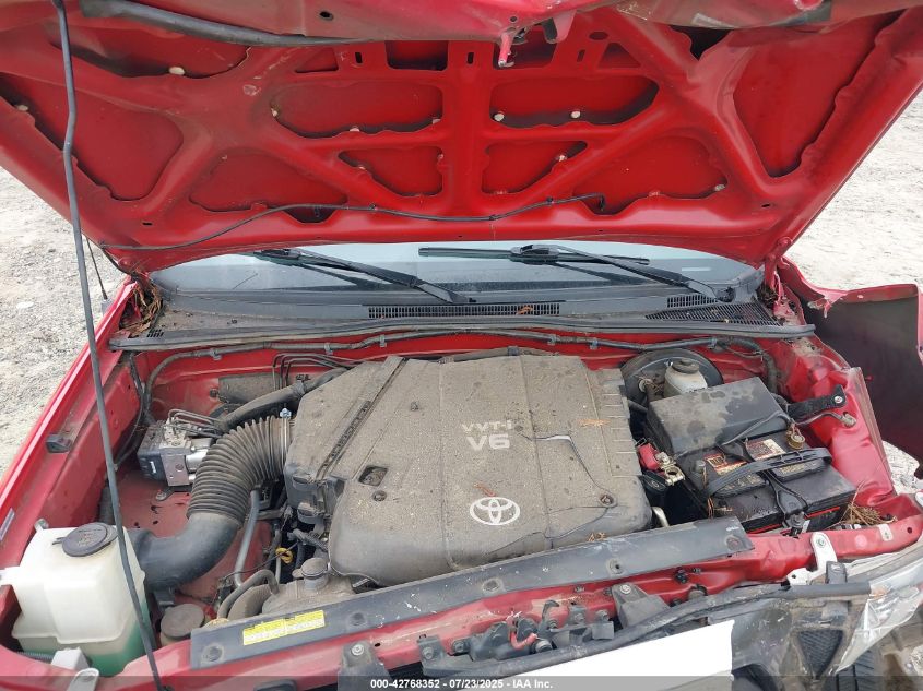 2008 Toyota Tacoma Prerunner V6 VIN: 5TETU62N38Z549166 Lot: 42768352