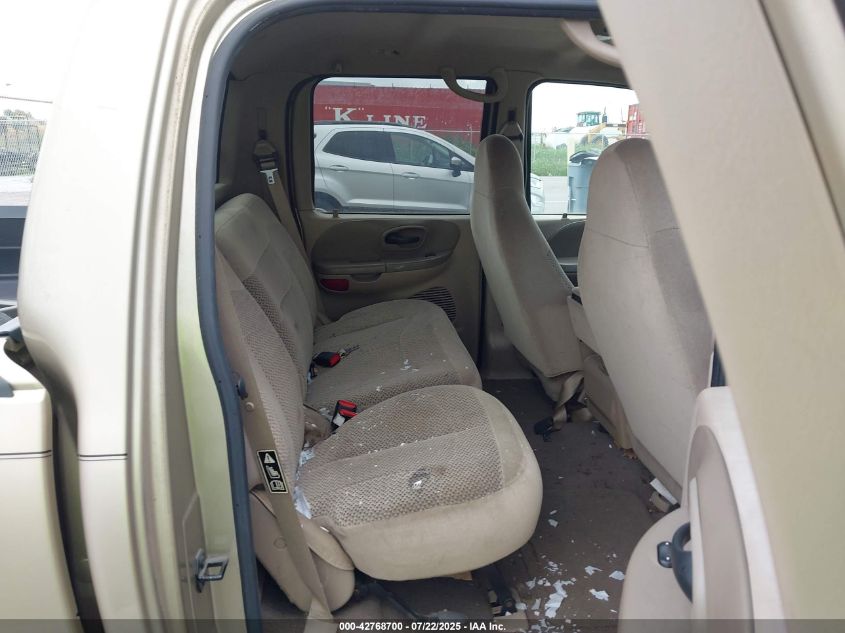 2001 Ford F150 Supercrew VIN: 1FTRW07L01KE01303 Lot: 42768700