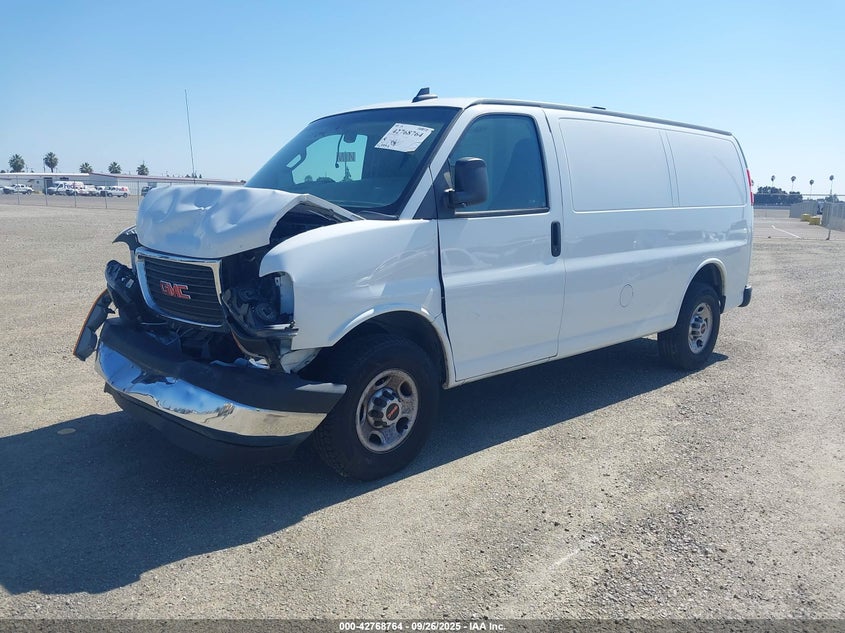 Vin: 1gtw7afg4l1271822, lot: 43262122, gmc savana cargo rwd 2500 regular wheelbase work van 20202
