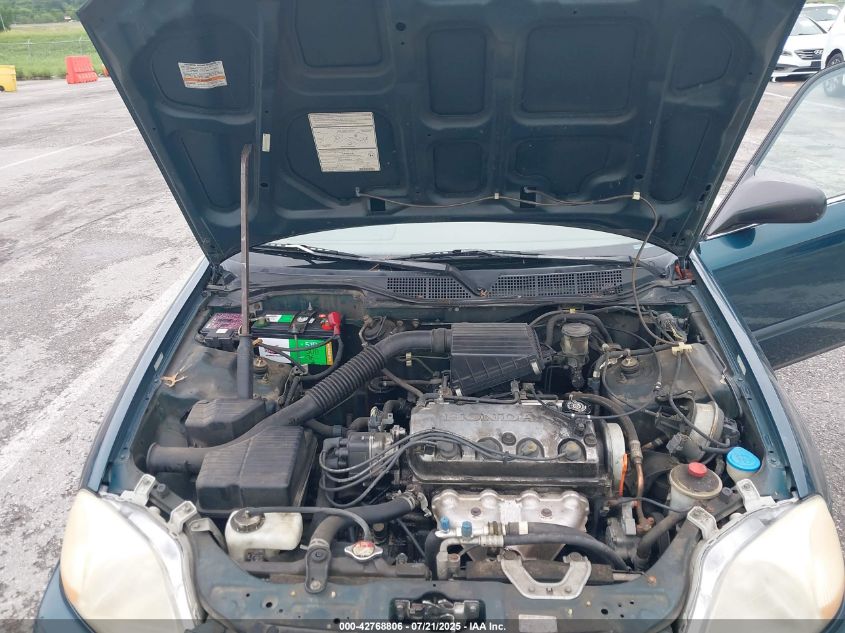 1997 Honda Civic Lx VIN: 2HGEJ6670VH545517 Lot: 42768806