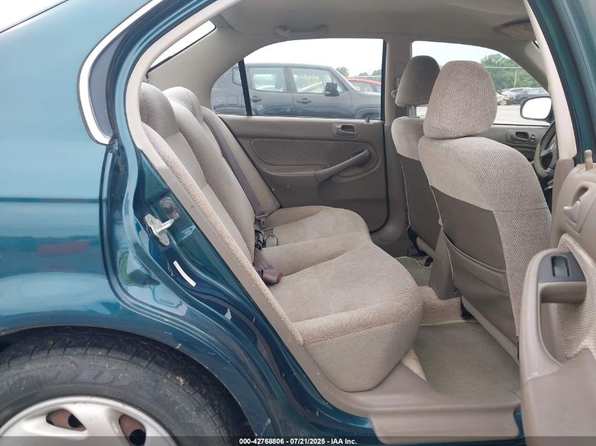 1997 Honda Civic Lx VIN: 2HGEJ6670VH545517 Lot: 42768806