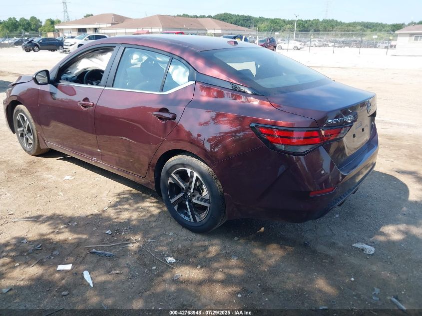 2025 NISSAN SENTRA SV - 3N1AB8CVXSY248241