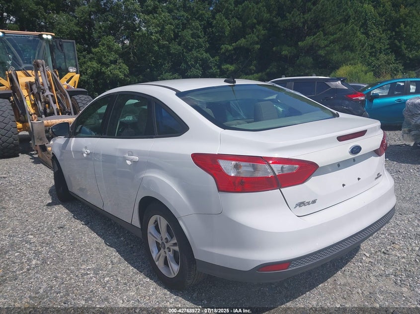 Vin: 1fadp3f21el243867, lot: 43262330, ford focus se 20143