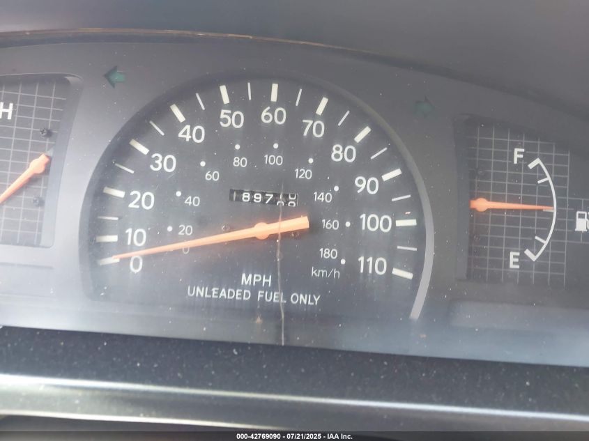 1995 Toyota Tacoma Xtracab VIN: 4TAUN73C3SZ059278 Lot: 42769090