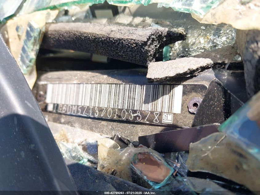 2007 Cadillac Cts Standard VIN: 1G6DM57T370103378 Lot: 42769263