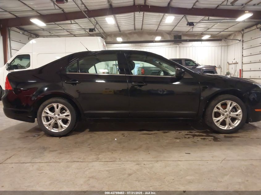 2012 Ford Fusion Se VIN: 3FAHP0HA7CR160267 Lot: 42769463