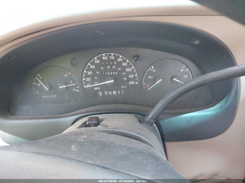 2000 Ford Ranger Xl/Xlt VIN: 1FTYR14V7YPB04542 Lot: 42769754