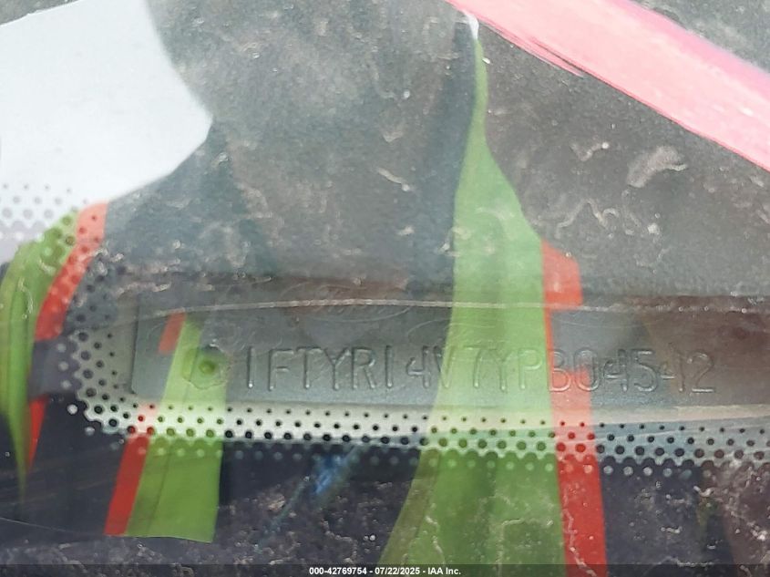 2000 Ford Ranger Xl/Xlt VIN: 1FTYR14V7YPB04542 Lot: 42769754