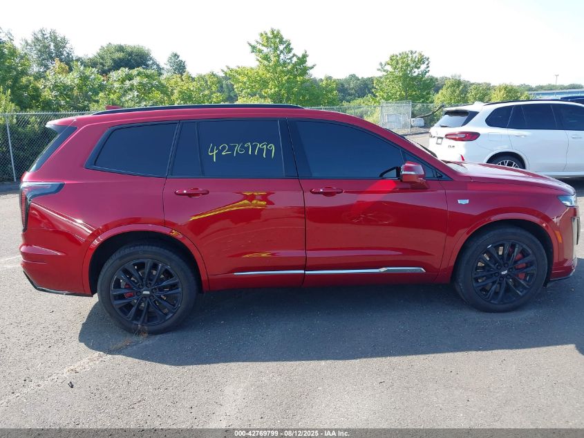 2023 Cadillac Xt6 Awd Sport VIN: 1GYKPGRS1PZ121315 Lot: 42769799