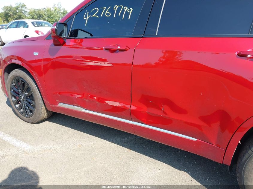 2023 Cadillac Xt6 Awd Sport VIN: 1GYKPGRS1PZ121315 Lot: 42769799