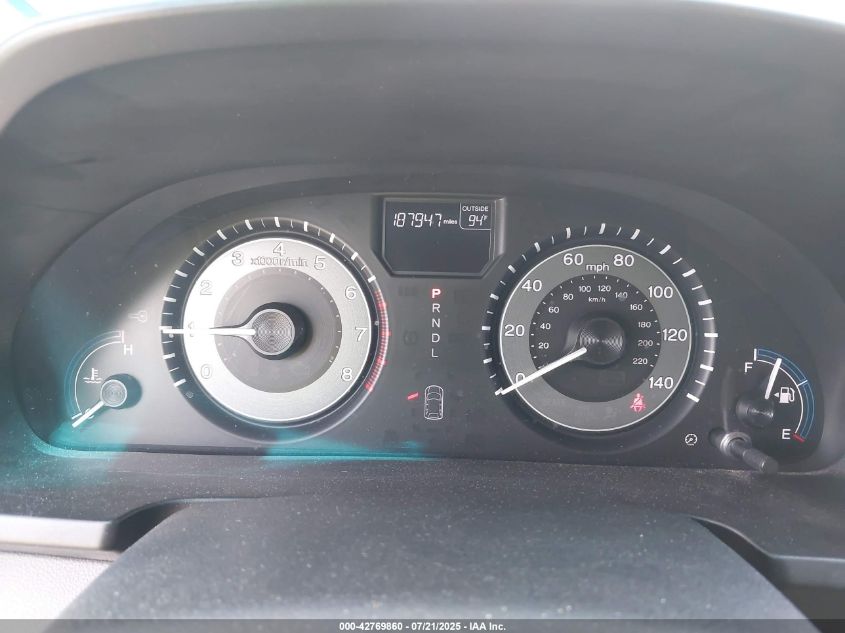 2012 Honda Odyssey Ex-L VIN: 05FNRL5H63CB09586 Lot: 42769860