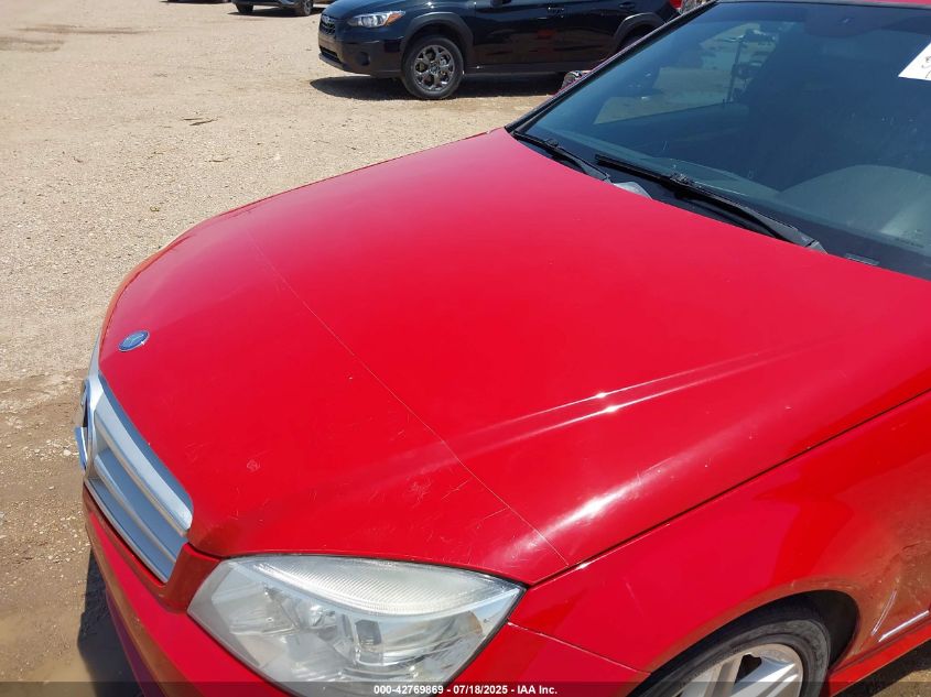 2009 Mercedes-Benz C 350 Sport VIN: WDDGF56X79R062301 Lot: 42769869