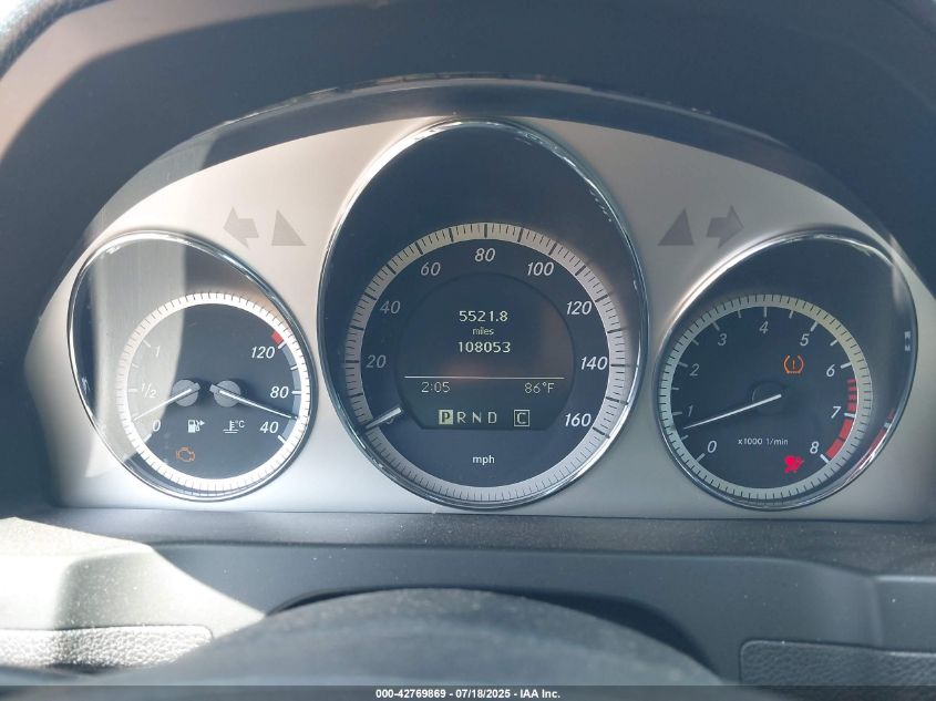 2009 Mercedes-Benz C 350 Sport VIN: WDDGF56X79R062301 Lot: 42769869