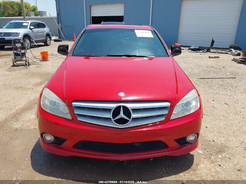 2009 Mercedes-Benz C 350 Sport VIN: WDDGF56X79R062301 Lot: 42769869