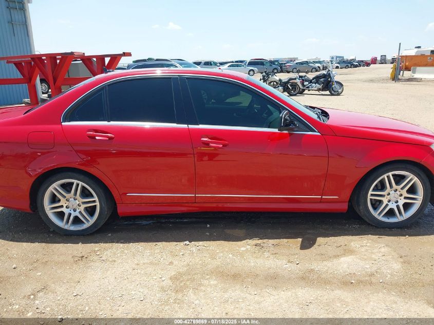 2009 Mercedes-Benz C 350 Sport VIN: WDDGF56X79R062301 Lot: 42769869