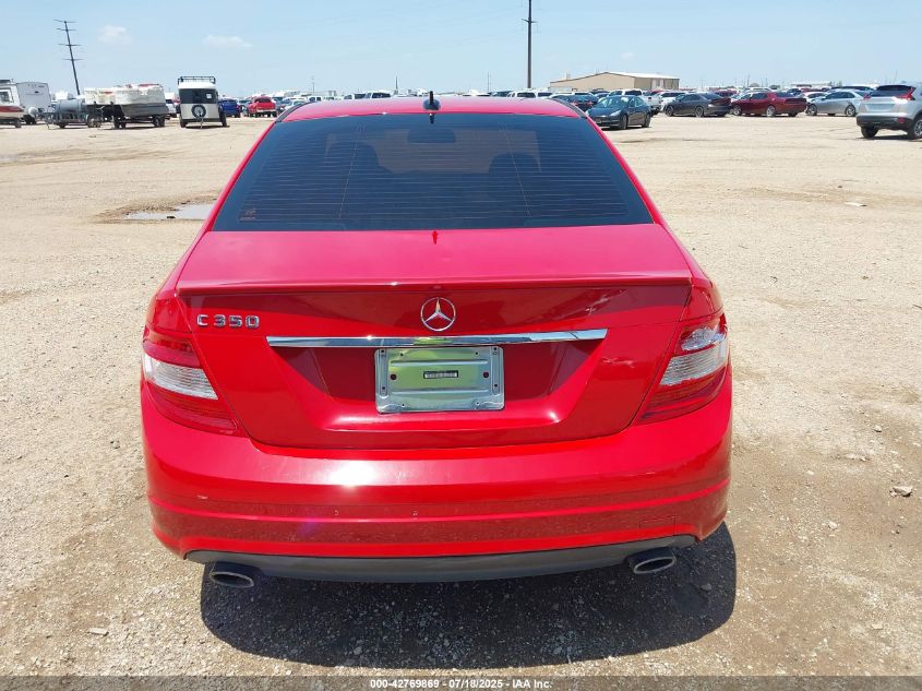 2009 Mercedes-Benz C 350 Sport VIN: WDDGF56X79R062301 Lot: 42769869