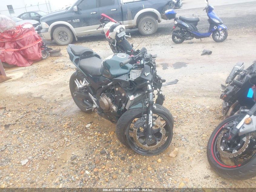 2016 Honda Cbr500 R green null gasoline MLHPC4468G5300116 photo #1