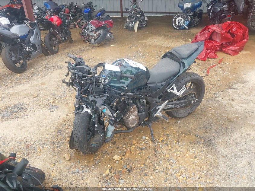 2016 Honda Cbr500 R green null gasoline MLHPC4468G5300116 photo #3