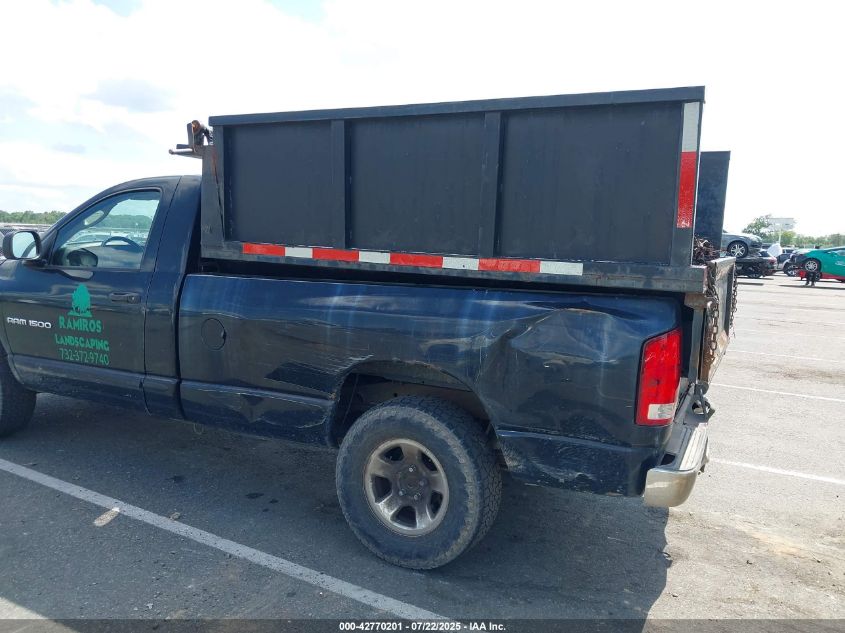 2005 Dodge Ram 1500 St VIN: 1D7HU16N25J626284 Lot: 42770201