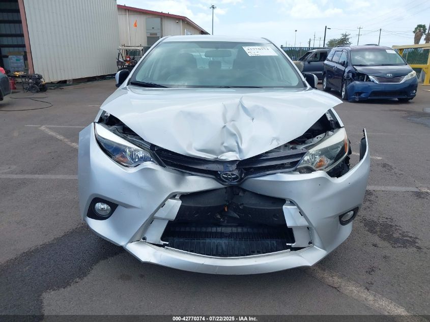 2016 Toyota Corolla Le VIN: 5YFBURHE2GP525658 Lot: 42770374