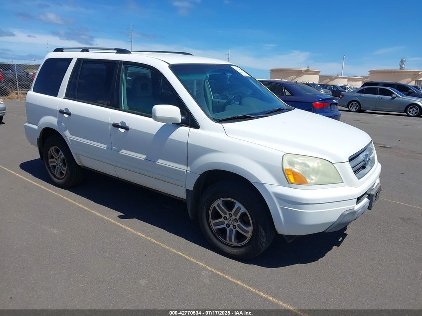 2HKYF18594H526790 2004 Honda Pilot Ex-L auction photo 1