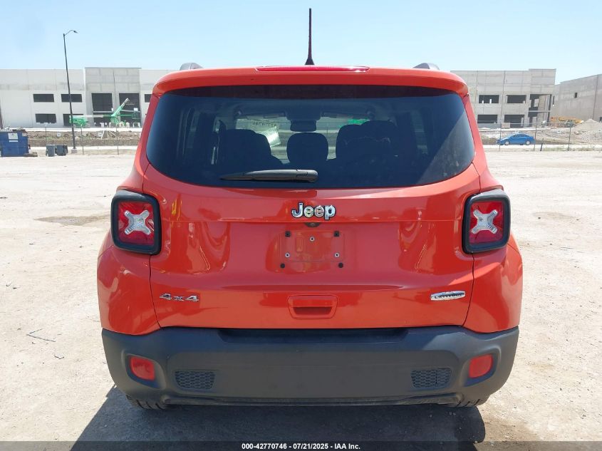 2018 Jeep Renegade Latitude 4X4 VIN: ZACCJBBB3JPG86356 Lot: 42770746