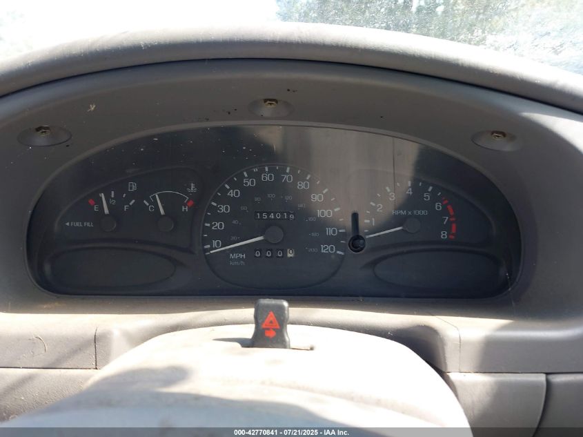 1997 Mercury Tracer Ls VIN: 1MELM13P4VW617534 Lot: 42770841