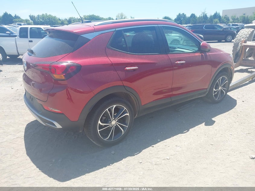 Vin: kl4mmds25mb134812, lot: 43264414, buick encore gx fwd select 20214