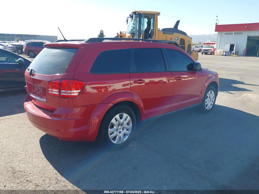 Vin: 3c4pdcab0gt139580, lot: 43264523, dodge journey se 20164
