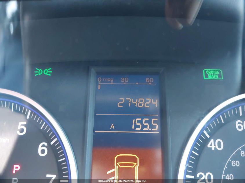 2011 Honda Cr-V Lx VIN: 5J6RE4H36BL033286 Lot: 42771238