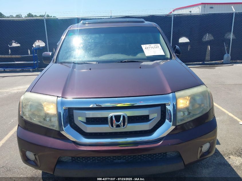 2009 Honda Pilot Ex-L VIN: 5FNYF38549B021810 Lot: 42771337