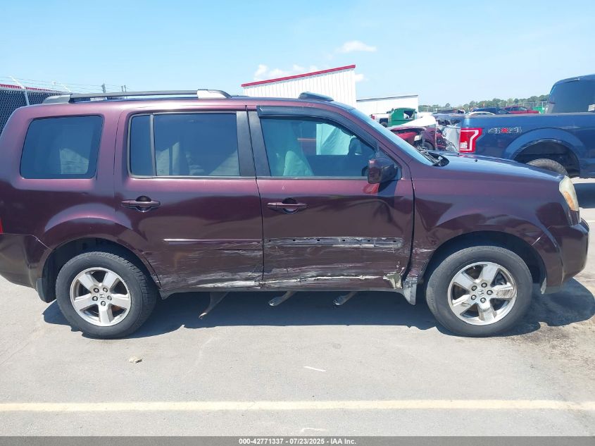 2009 Honda Pilot Ex-L VIN: 5FNYF38549B021810 Lot: 42771337