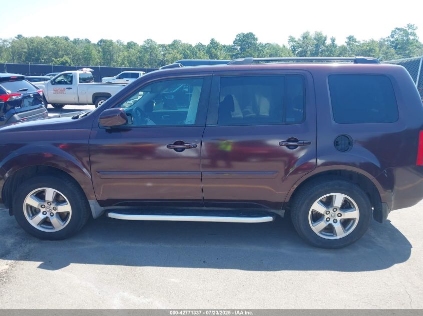 2009 Honda Pilot Ex-L VIN: 5FNYF38549B021810 Lot: 42771337