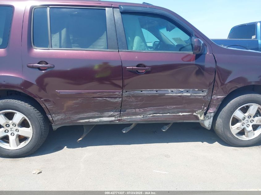 2009 Honda Pilot Ex-L VIN: 5FNYF38549B021810 Lot: 42771337