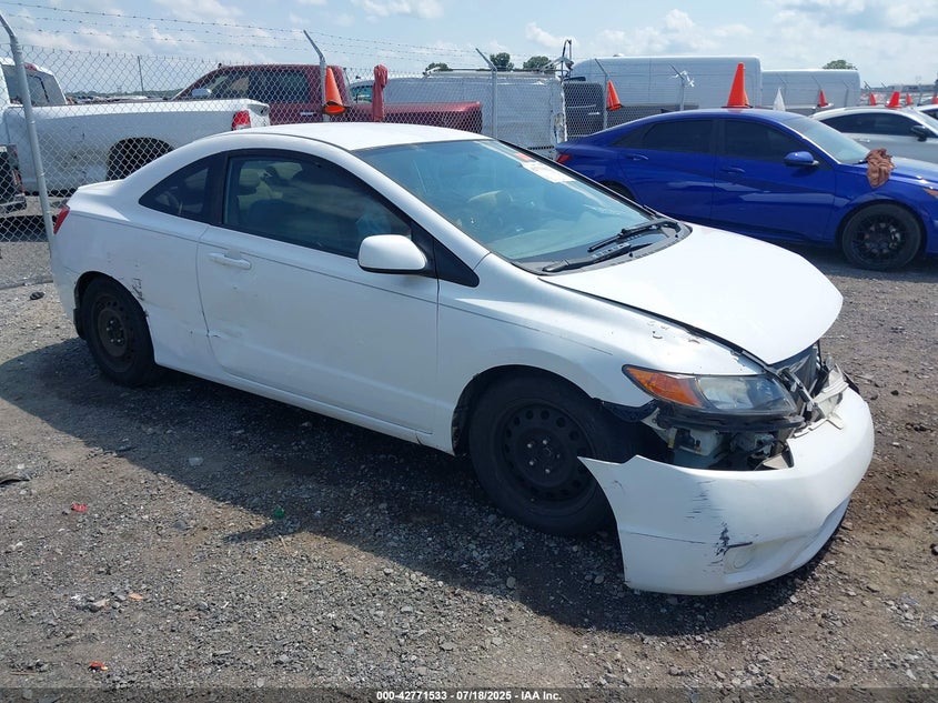 2HGFG12627H555164 2007 Honda Civic Lx auction photo 1