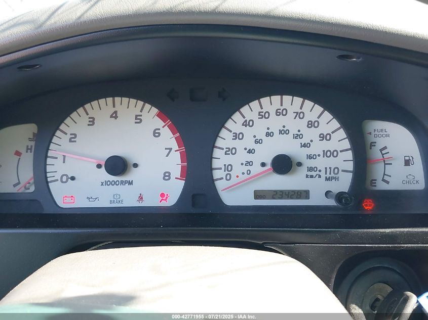 2001 Toyota Tacoma VIN: 5TEWM72N51Z872319 Lot: 42771955