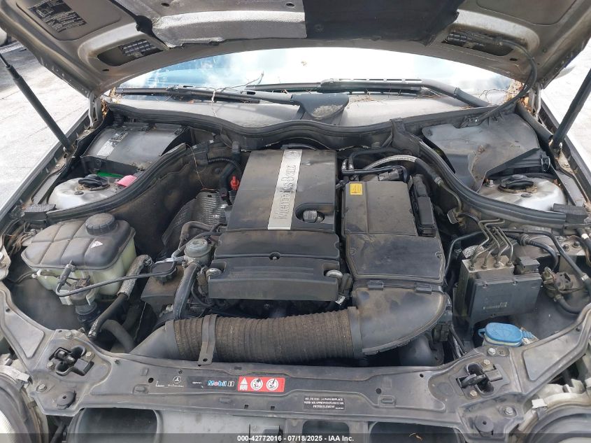 2005 Mercedes-Benz C 230 Kompressor Sport VIN: WDBRF40J75A783792 Lot: 42772016