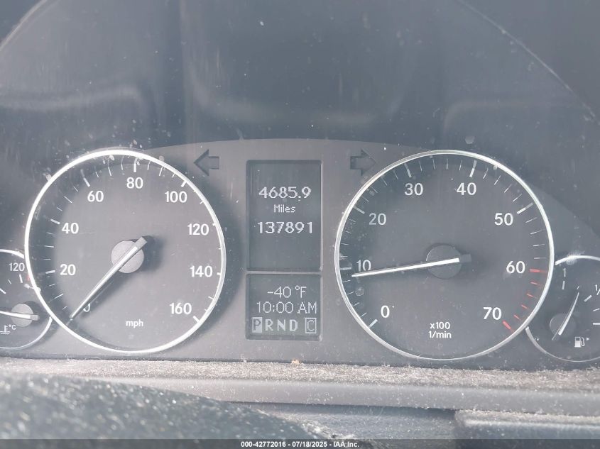 2005 Mercedes-Benz C 230 Kompressor Sport VIN: WDBRF40J75A783792 Lot: 42772016