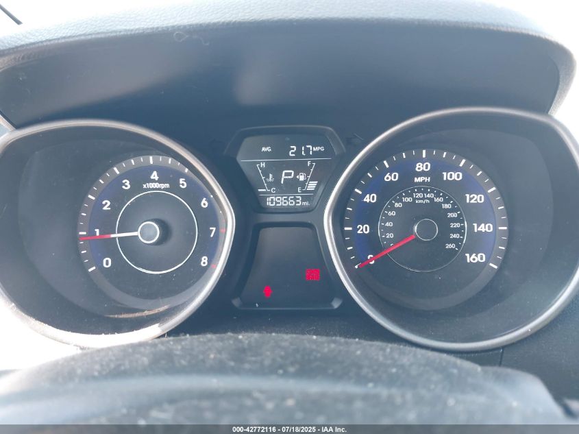 2016 Hyundai Elantra Value Edition VIN: 5NPDH4AE8GH774859 Lot: 42772116