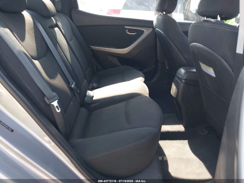 2016 Hyundai Elantra Value Edition VIN: 5NPDH4AE8GH774859 Lot: 42772116